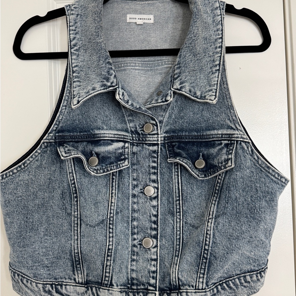 Good American Denim Vest